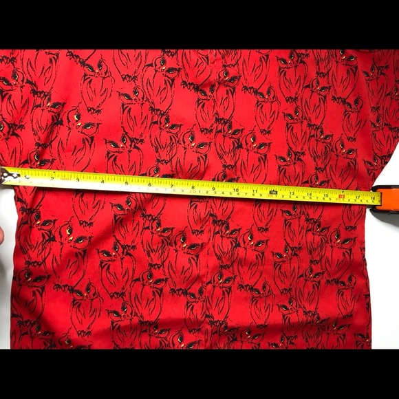 Atmosphere red owl cold shoulder size 8 - Picture 3 of 5
